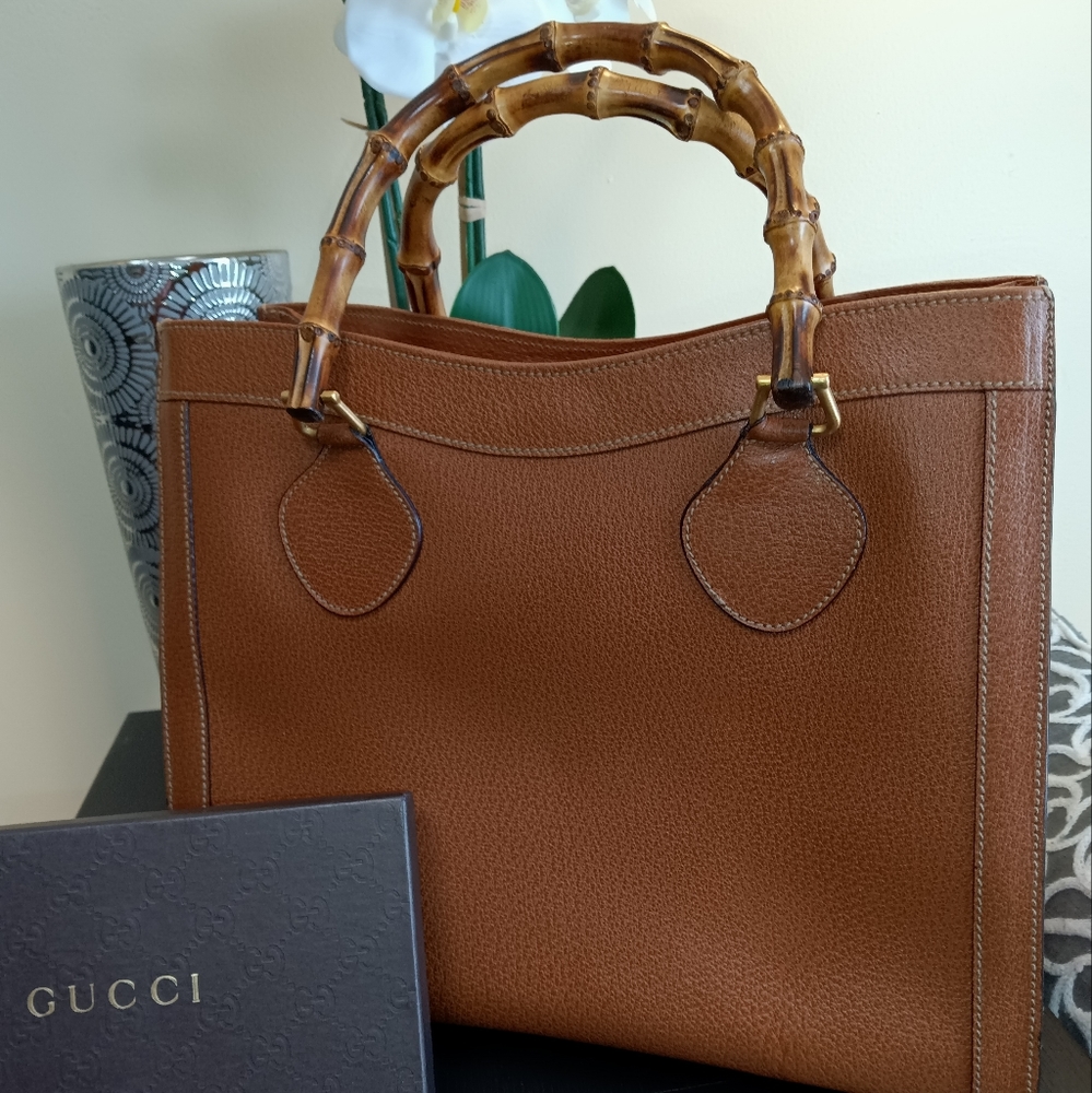 Authentic Gucci Diana Bamboo Bag